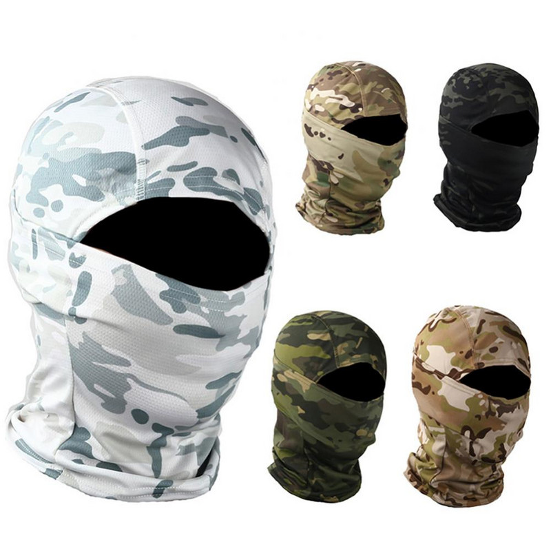 Winter Warmer Fleece Tactical Balaclava Full Face Mask Ski Paintball Τρέξιμο Κυνήγι Πεζοπορία Ποδηλασία Αθλητισμός Snowboard Κασκόλ Άνδρες