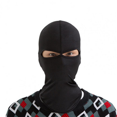 Riteņbraukšanas galvassegas pilnībā pārklājošas elastīgas ledus zīda cepures, saules aizsardzības motociklu galvassegas, slēpju seju pārklājošs āra aksesuāri