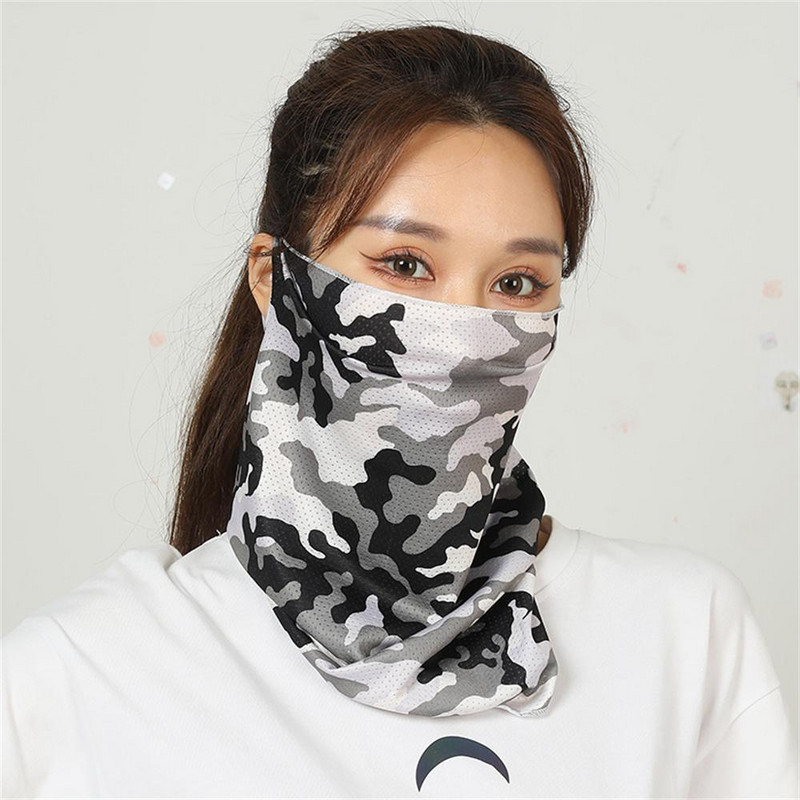 Mask ei ole täidlane Mugav Kerge Lõhnatu Fluorestsents Jalgrattamask Sport Päikesekaitse Pearät Märg nahasõbralik