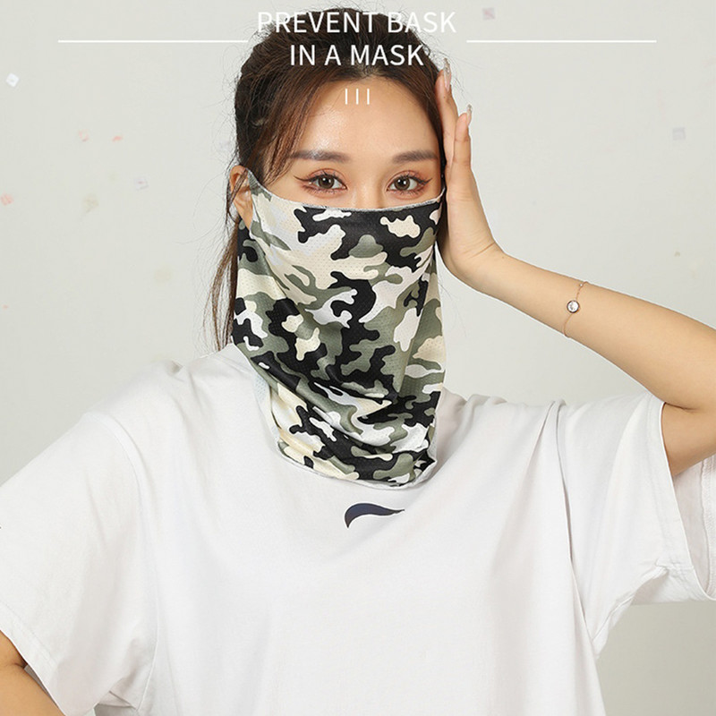 Mask ei ole täidlane Mugav Kerge Lõhnatu Fluorestsents Jalgrattamask Sport Päikesekaitse Pearät Märg nahasõbralik