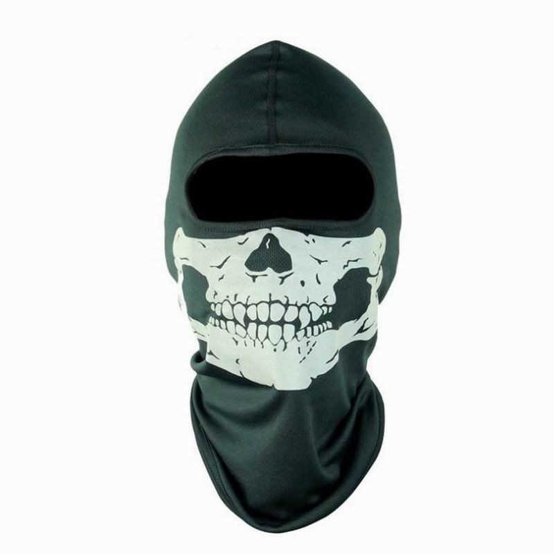 Galvaskauss Maskas Brauciens Spoks Skelets Hap Balaclava Hood Cosplay Kostīms Slēpošana Riteņbraukšana Taktiskā peintbola armijas motocikla maska pilnai sejai
