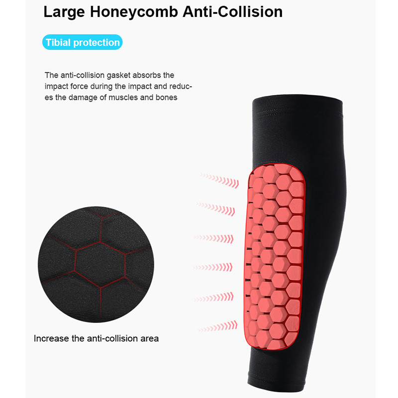 Futbols Āra Sports Kāju aizsargs Futbols Apakšstilbu aizsargi Zeķes Aizsargs Pretsadursmes Paliktņi Sporta Drošības Aprīkojums 1PC/2PC