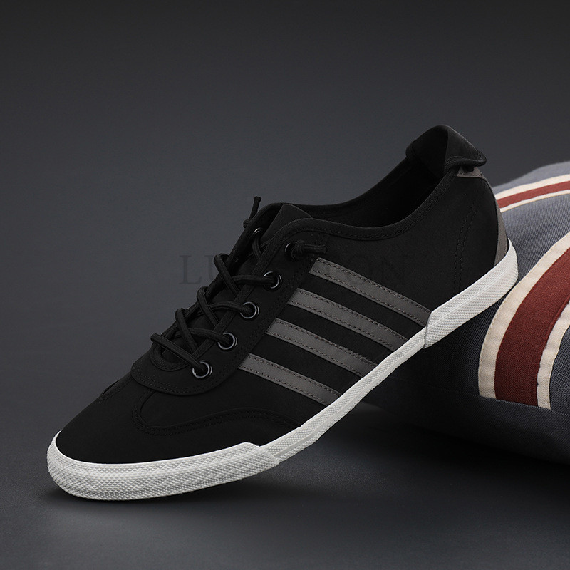 Muške platnene cipele Modne jednobojne muške vulkanizirane cipele Ležerne cipele na vezanje Muške tenisice Tenis Masculino Zapatillas Hombre