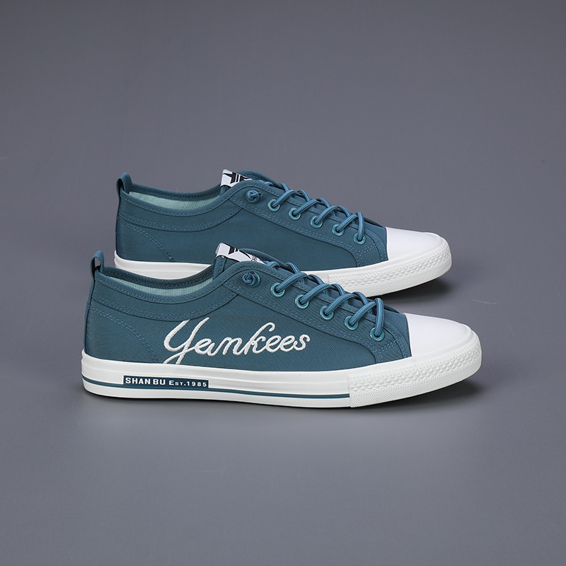 Kevadsuvi klassikalised meeste lõuendist kingad Mood Kollased meeste tossud hingavad lamedad vabaajajalatsid Meeste vulkaniseerivad kingad teile