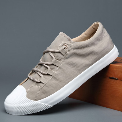 Suvised uued hingavad pitsilised lamedad kingad Korea versioon meeste lõuendijalatsite trendist vabaajajalatsid BD20011