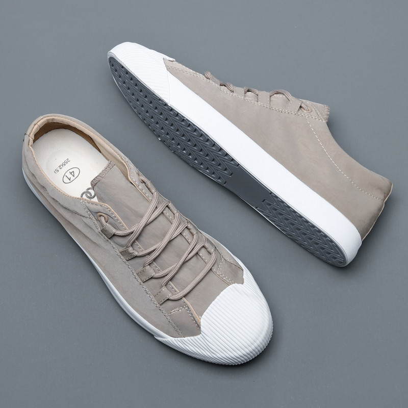 Suvised uued hingavad pitsilised lamedad kingad Korea versioon meeste lõuendijalatsite trendist vabaajajalatsid BD20011