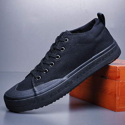 Meeste lõuendist kingad vabaaja nööriga tossud suvemood hingavad vulkaniseerivad kingad Kummist õues Sügis vabaajajalatsid meeste kingad