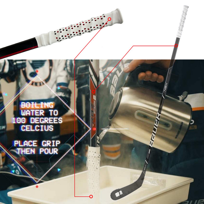 Jäähokikepi käepideme teip libisemiskindel termokahanevad varrukad käepidemed toru hokitarvikud