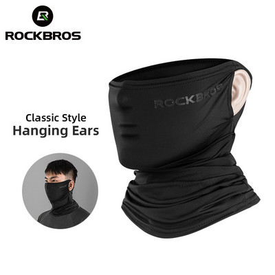 ROCKBROS Nova biciklistička maska za lice proljeće ljeto Ice Silk Anti-UV Anti-znoj Prozračna bandana Šal za sportove na otvorenom
