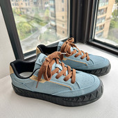 Vabaajajalatsid meestele Tossud 2024 Kevadmoe platvorm libisemiskindlad meestekingad Mitmekülgsed nööriga madala otsaga meeste lõuendist kingad Uus