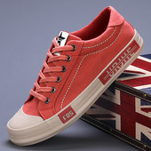 Rudens modes dizains Sarkanas kurpes Vīriešu audekla kedas Ērtas, lielas, vulkanizētas kurpes vīriešiem Espadrilles zapatos de hombre 2023