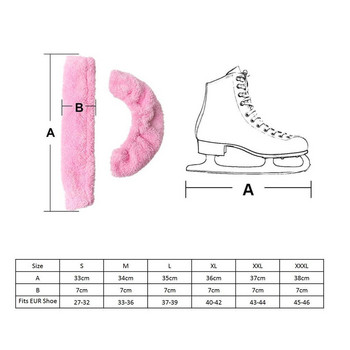 1 Pair Ice Skate Cover Guard Protector Blade Guards for Hockey Skates Figure Skates Ice Skate Skating for Kids Adults