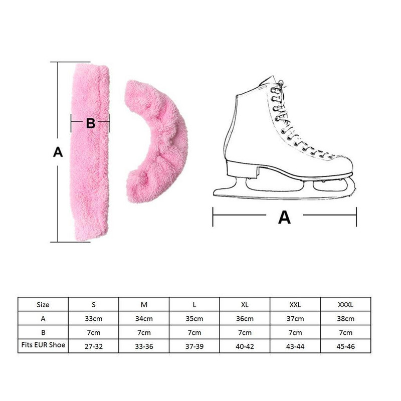 1 paar uisu kattekaitse terakaitsed jäähoki uiskudele Iluuisud Uisud Uisutamine Lastele Täiskasvanud