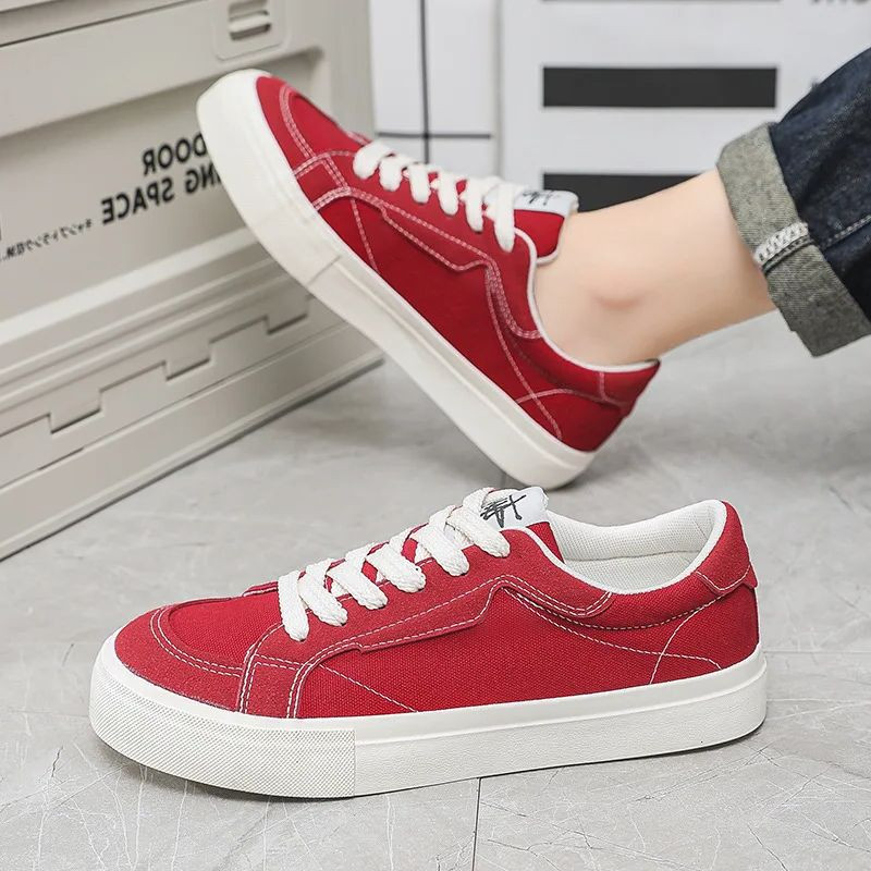 Moodsad rohelised tossud, meeste espadrillid, 2024. aasta kevad, uued meeste madala lõikega lõuendist kingad, mugavad hingavad meeste vulkaniseeritud tossud