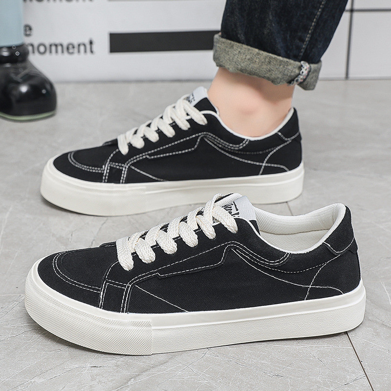 Moodsad rohelised tossud, meeste espadrillid, 2024. aasta kevad, uued meeste madala lõikega lõuendist kingad, mugavad hingavad meeste vulkaniseeritud tossud