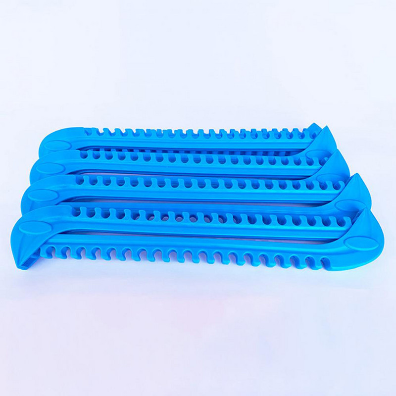 Plastmasas ledus asmeņu aizsargs, neslīdošs universāls slidu asmeņu aizsargs, nodilumizturīgs ledus naža asmens aizsarguzmava hokejam