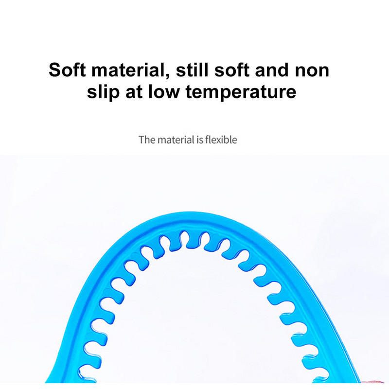 Plastmasas ledus asmeņu aizsargs, neslīdošs universāls slidu asmeņu aizsargs, nodilumizturīgs ledus naža asmens aizsarguzmava hokejam