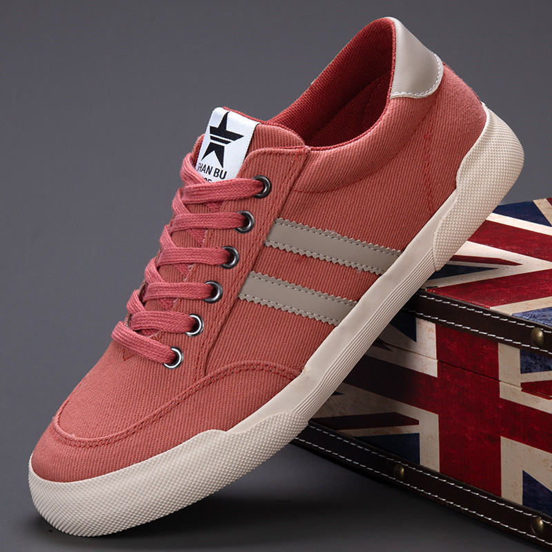 Stiilsed rohelised meeste vabaaja tossud Mood Madala lõikega hingavast lõuendist kingad meestele Mugavad nööriga trendid disainerkingad Mees