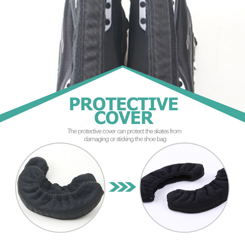 Korcsolyahuzat Korcsolyapengék Védők Cipőtalpvédő Jégkorcsolyák Figura Roller Shield Jég