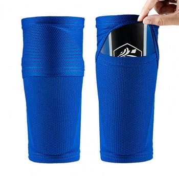 Soccer Shin Guards Sleeves Υψηλής αντοχής Ανθεκτικά στις κρούσεις Ποδόσφαιρο Pads Shin για Παιδιά Youth Shin Guard Sleeves Αθλητικά προμήθειες