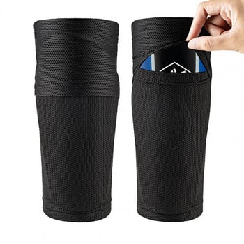 Soccer Shin Guards Sleeves Υψηλής αντοχής Ανθεκτικά στις κρούσεις Ποδόσφαιρο Pads Shin για Παιδιά Youth Shin Guard Sleeves Αθλητικά προμήθειες