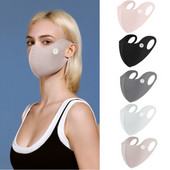 Anti-UV fényvédő maszk Új, mosható, légáteresztő napvédő arcvédő hálós újrafelhasználható jeges selyemmaszk sport