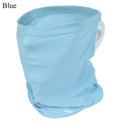 Prozračna biciklistička maska Modna jednobojna ledena svilena maska za UV zaštitu od sunca Muškarci Žene otporna na vjetar i prašinu Pokrivalo za cijelo lice