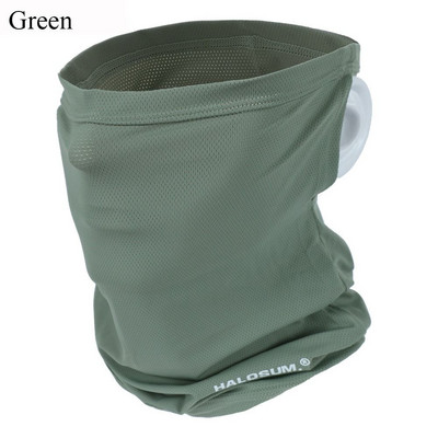 Prozračna biciklistička maska Modna jednobojna ledena svilena maska za UV zaštitu od sunca Muškarci Žene otporna na vjetar i prašinu Pokrivalo za cijelo lice