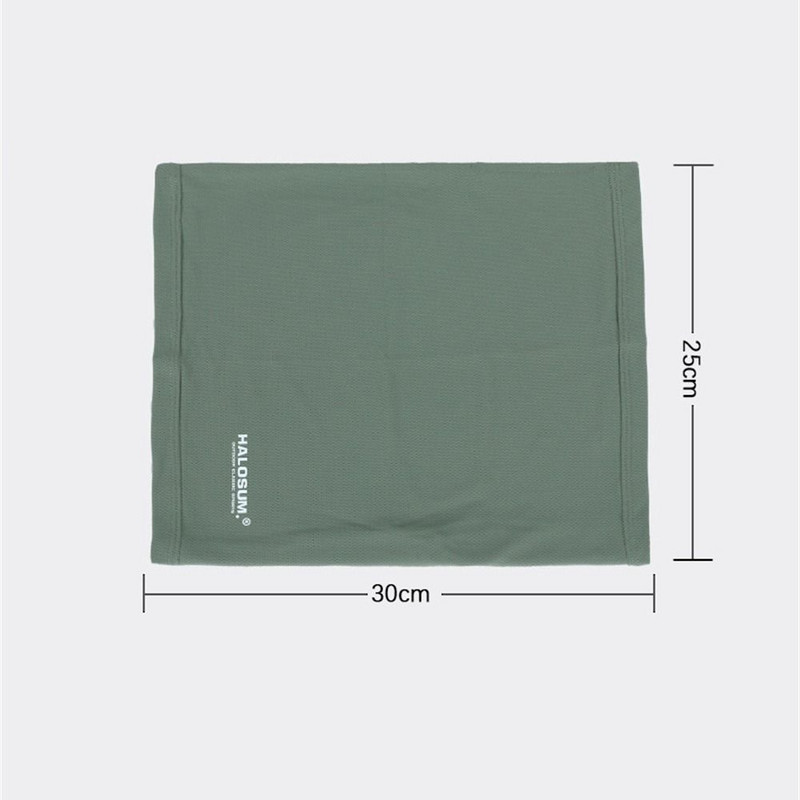 Prozračna biciklistička maska Modna jednobojna ledena svilena maska za UV zaštitu od sunca Muškarci Žene otporna na vjetar i prašinu Pokrivalo za cijelo lice