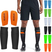 1 ζευγάρι Ποδόσφαιρο Ποδόσφαιρο Shin Guard Εφηβικές κάλτσες Μαξιλάρια Επαγγελματικές ασπίδες Κολάν Shinguards Μανίκια Προστατευτικός εξοπλισμός