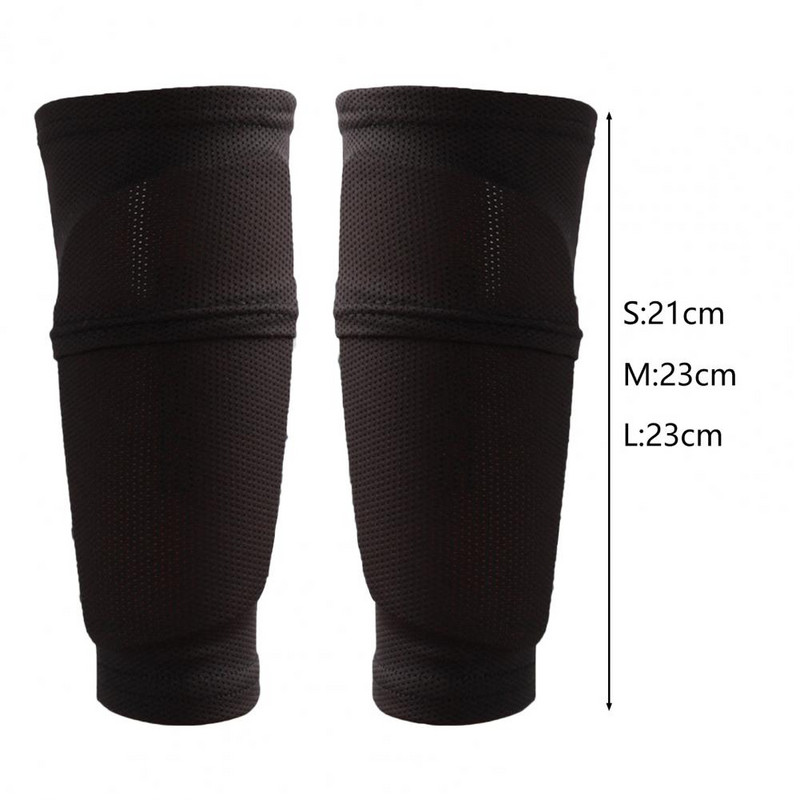 Jastučić za potkoljenicu s džepom Štitnici za potkoljenicu Nogometni štitnici za potkoljenice rukavi za noge Potporna čarapa za odrasle Najlonski štitnik za potkoljenicu Nogometna oprema