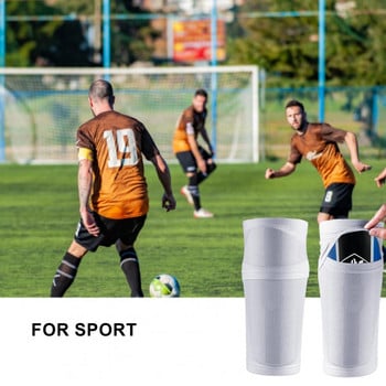 Football Shin Guard Sleeves Υψηλής ελαστικότητας Soccer Shin Guard Sleeves Αντιολισθητική προστασία κρούσης για ενήλικες έφηβους