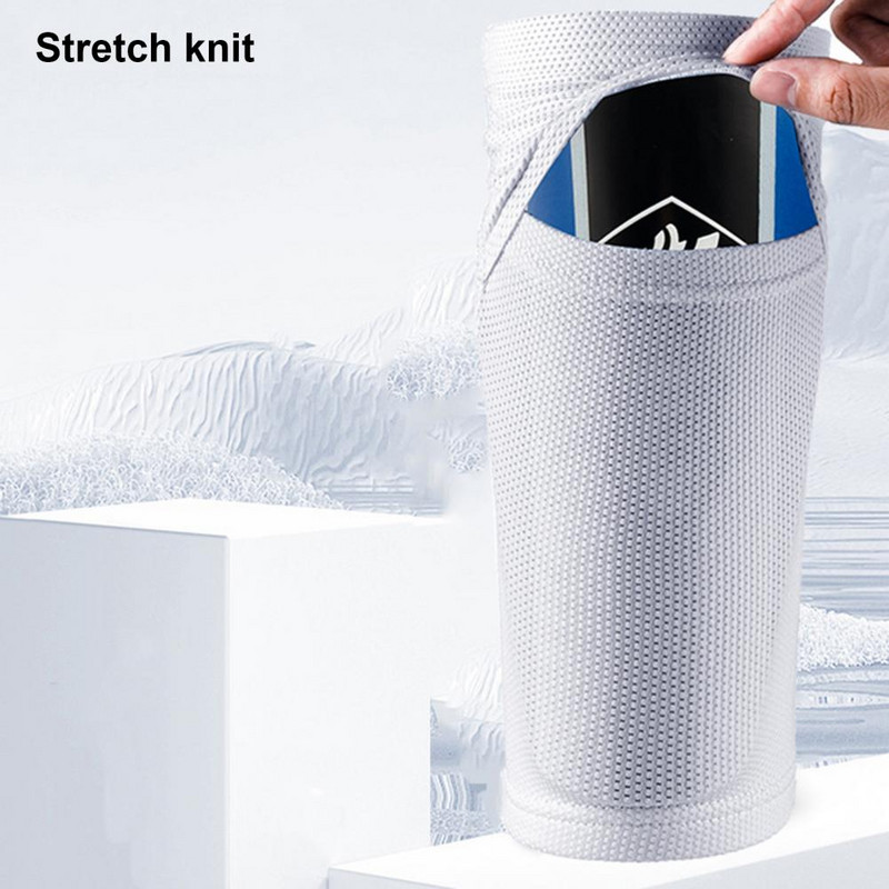 Jalgpalli säärekaitse varrukad kõrge elastsusega jalgpall säärekaitse varrukad libisemiskindlad löögikaitse täiskasvanud teismelistele