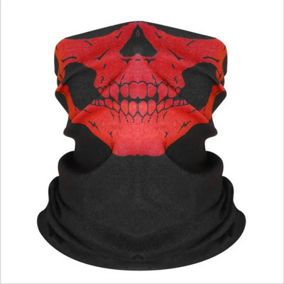 Skull Vīriešu Balaclava Slēpošanas Maska Riteņbraukšanas Cepures Snovborda Sejas Pārklājums Motocikla Ķivere Kapuce Bandana Šalle Elpojošs Vēja necaurlaidīgs