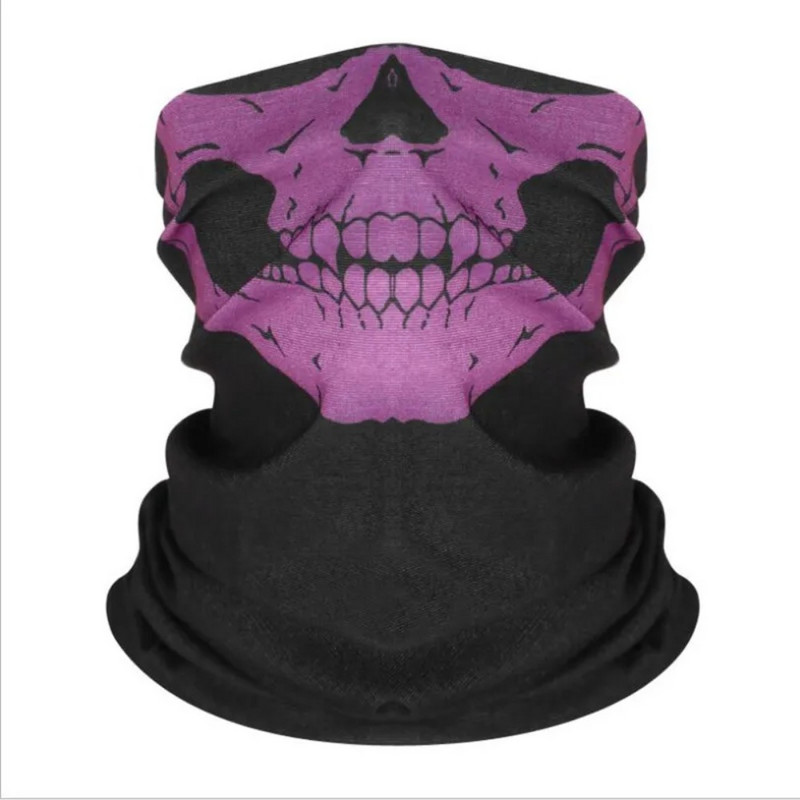 Skull Muškarci Balaclava skijaška maska Biciklističke kape Snowboard Navlaka za lice Motociklistička kaciga Kapuljača Bandana Šal Prozračna Vjetrootporna