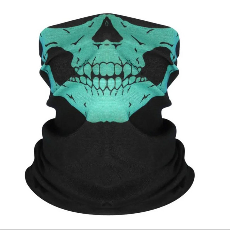 Skull Muškarci Balaclava skijaška maska Biciklističke kape Snowboard Navlaka za lice Motociklistička kaciga Kapuljača Bandana Šal Prozračna Vjetrootporna