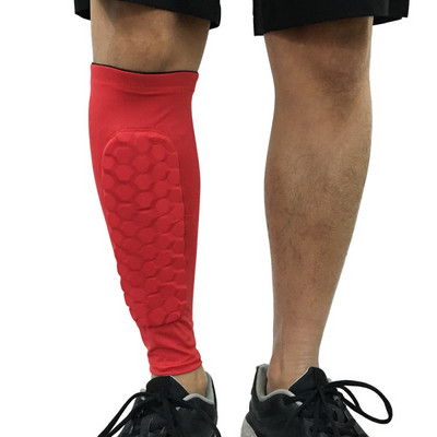 Football Shin Guards Προστατευτικά μαξιλαράκια ποδοσφαίρου Θήκες μανίκια ποδιών Προπόνηση μπάσκετ Αθλητικό προστατευτικό εξοπλισμός Ενήλικος Έφηβος 1 ΤΕΜ