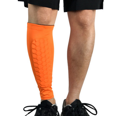 Football Shin Guards Προστατευτικά μαξιλαράκια ποδοσφαίρου Θήκες μανίκια ποδιών Προπόνηση μπάσκετ Αθλητικό προστατευτικό εξοπλισμός Ενήλικος Έφηβος 1 ΤΕΜ