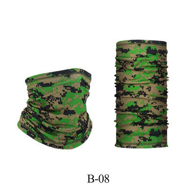 Āra UV aizsardzības bandana Šalle Kakla sildītājs Daudzfunkcionāls Makšķerēšana Pārgājieni Riteņbraukšana Sejas Galvas Apvalks Bandana Galvas stīpas vāciņš