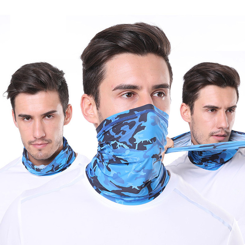 Āra UV aizsardzības bandana Šalle Kakla sildītājs Daudzfunkcionāls Makšķerēšana Pārgājieni Riteņbraukšana Sejas Galvas Apvalks Bandana Galvas stīpas vāciņš