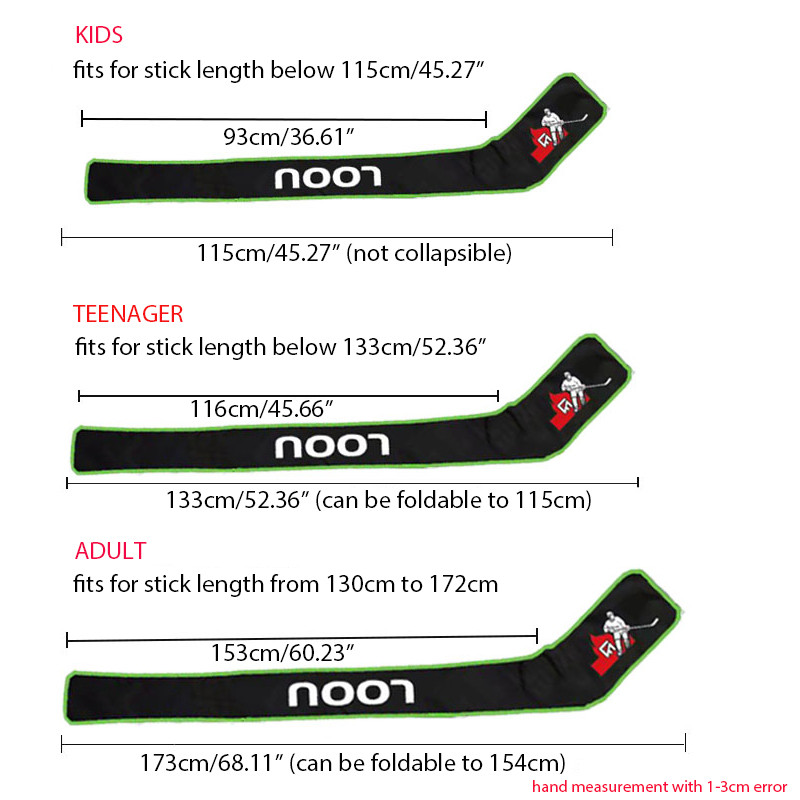 1 Φορητή τσάντα χόκεϊ με ένα ώμο υψηλής ποιότητας, μαύρη αδιάβροχη για χόκεϊ, ρυθμιζόμενη τσάντα αποθήκευσης χόκεϊ επί πάγου