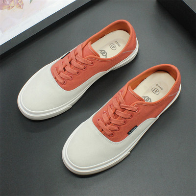 Hingavad meeste kingad 2024 kevad uued tossud pehme tallaga kangast kingad madala lõikega vulkaniseeritud kingad noorte vabaaja kingad