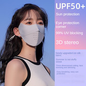 Eis Seide Gesichts maska UV Sonnenschutz Sommer verstellbar atmungsaktiv Männer Frauen Outdoor Laufen Radfahren sporta maska