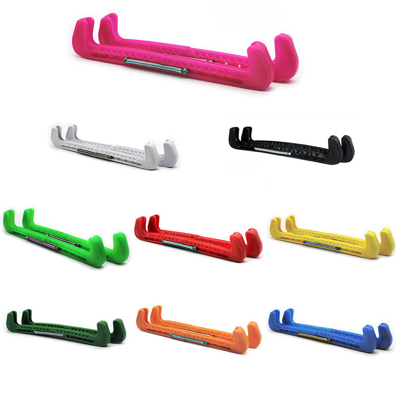 1 pāra sporta asmeņu pārsegs karstā izpārdošana Slidu aizsargi Hokeja slidas Regulējamas Aizsardzības Novērš apavu un somu pārduršanu Jauns