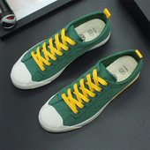 Madal 2023. aasta suvel uued meeste kingad lõuendist kingad vabaajajalatsid hingavad mugavad lamedad kingad vulkaniseeritud kingad