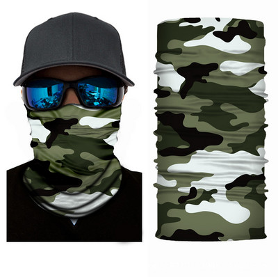Sport Kael Gaite Camo buffe Jalgratta kamuflaaž jaht Bandana Meeste Braga Cuello Outdoor Baff Rattasõidu näokaitse Naiste sallid
