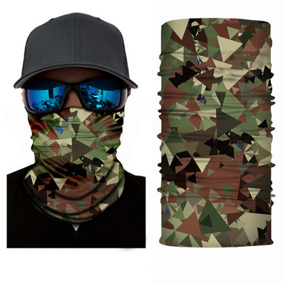Sport Kael Gaite Camo buffe Jalgratta kamuflaaž jaht Bandana Meeste Braga Cuello Outdoor Baff Rattasõidu näokaitse Naiste sallid