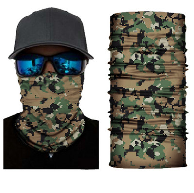 Sport Kael Gaite Camo buffe Jalgratta kamuflaaž jaht Bandana Meeste Braga Cuello Outdoor Baff Rattasõidu näokaitse Naiste sallid