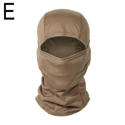 Balaclava tactică, militară, acoperire pentru mască completă pentru ciclism, armată, airsoft, pălărie de vânătoare, camuflaj, eșarfă