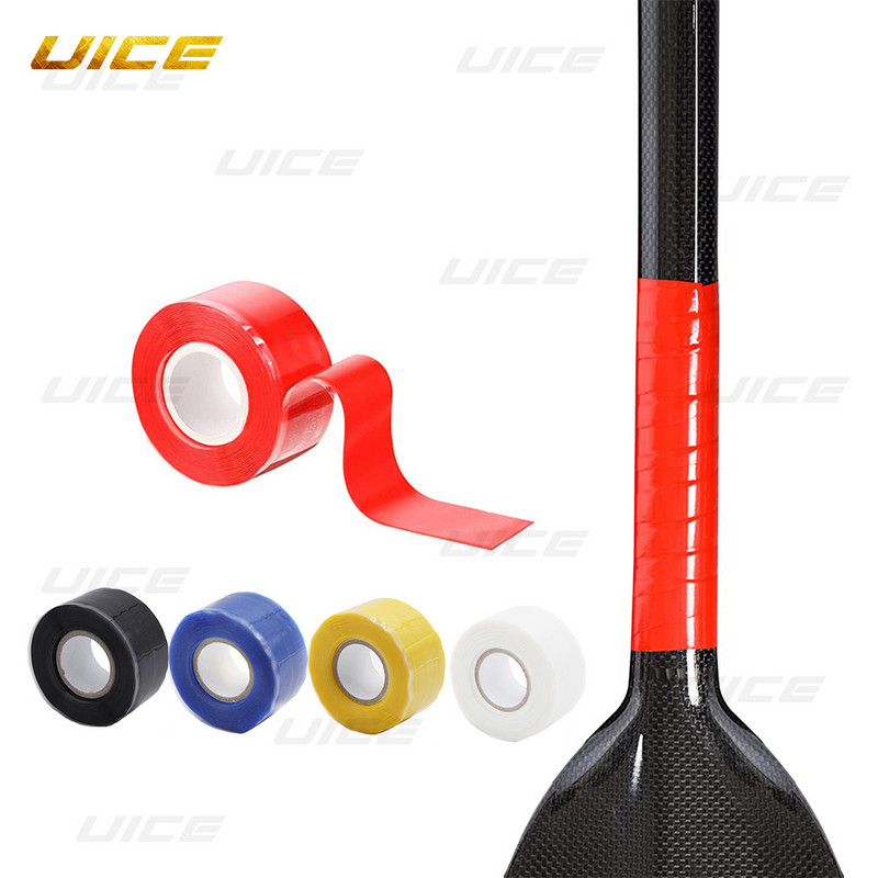 Hokeja roktura lente Silikona satvērēja lente kanoe kajakam oglekļa šķiedras pūķa laivu lāpstiņām kajaku kanoe pūķa laivu lāpstiņām